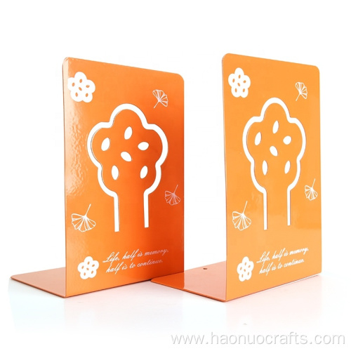 Orange tree creative Metal simple bookshelf thickened